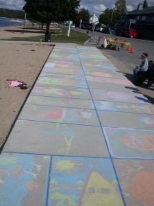 Sidewalk Chalk Contest