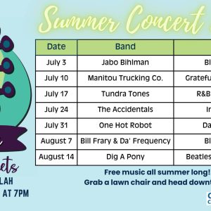 Music in the Street July 3rd