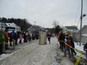 Winterfest 2017  Outhouse Race