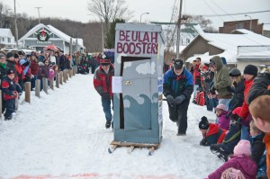 Winterfest 2016 Outhouse Race 